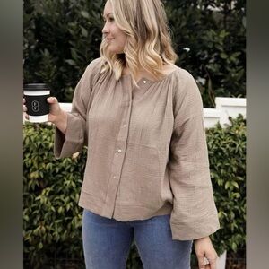 CJLA Brylee Top (gray)